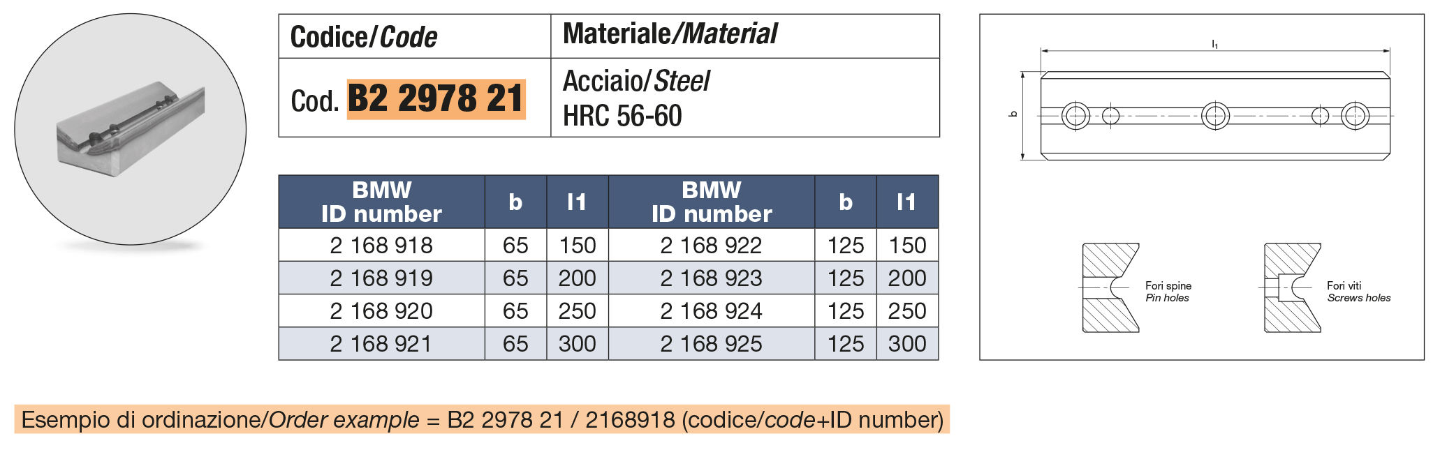 “V” Driver, steel VDI 3357
