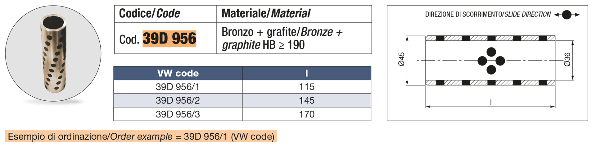 Guide bushes, self-lubricating