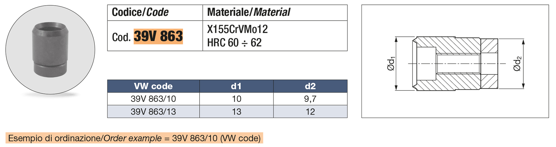 Visual locator setting punch