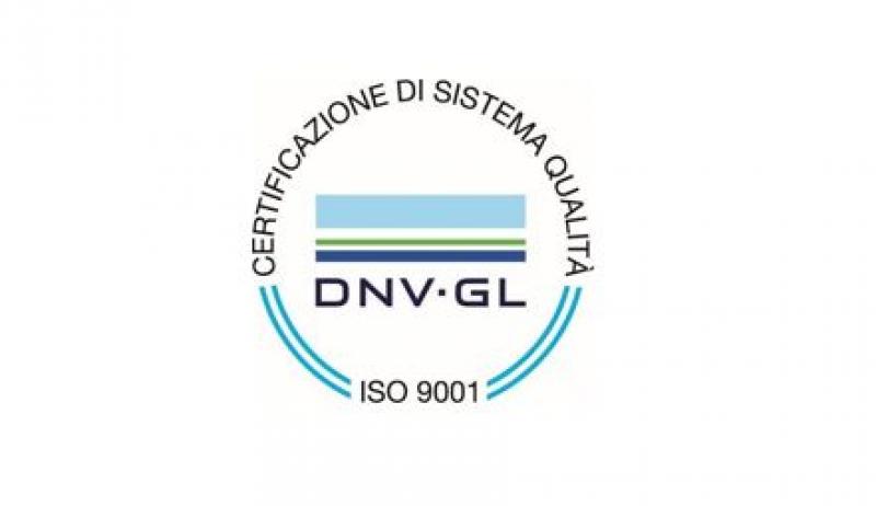 Rinnovo certificato secondo nuova norma ISO 9001:2008 da parte dell’ ente DNV